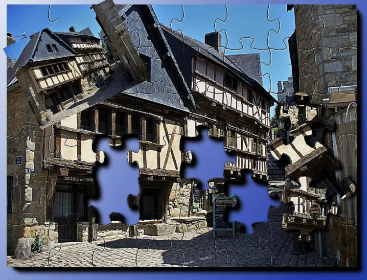 puzzle photo de voyage