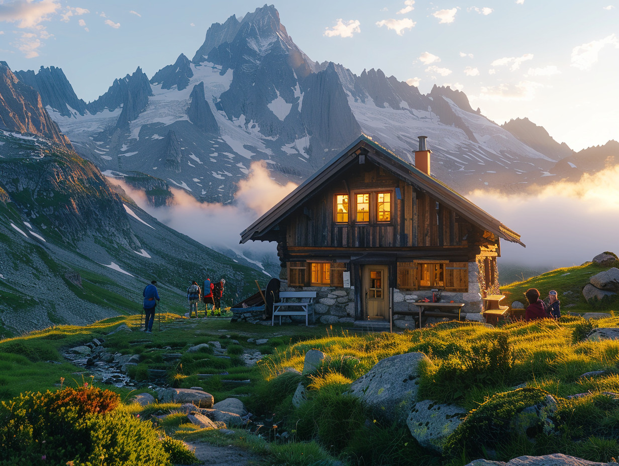 refuges du tour du mont blanc : sélection et conseils pour randonneurs  pour trouver des images utiles  tu peux renseigner les mots  refuge  et  randonnée