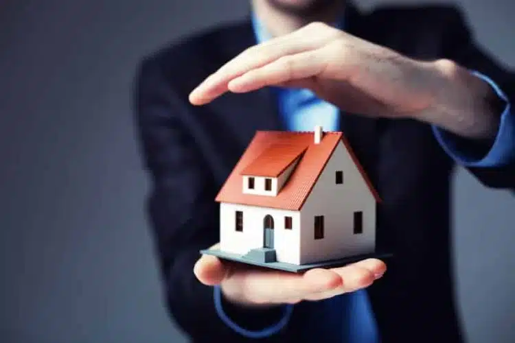 Home insurance concept.